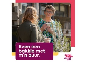 Wij doen mee aan Samen zorgen dat het kan